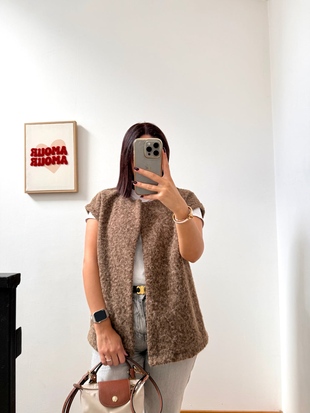Gilet sans manches cocoon chic 🧶